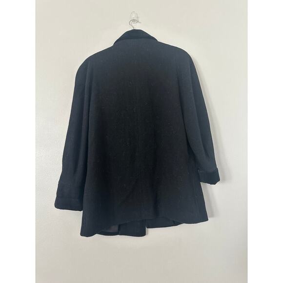 Herman Kay Vintage Wool Coat sz 12P - Picture 3 of 7